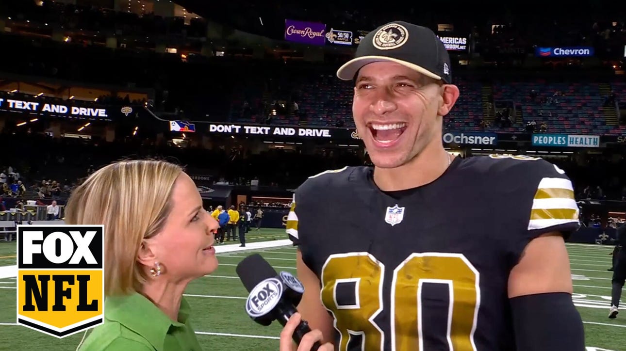'It's unbelievable' — Jimmy Graham on scoring 88th career touchdown in Saints' win over Panthers