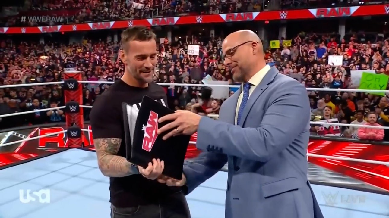 CM Punk signs with Raw, apologizes to fans for walking out | WWE on FOX 