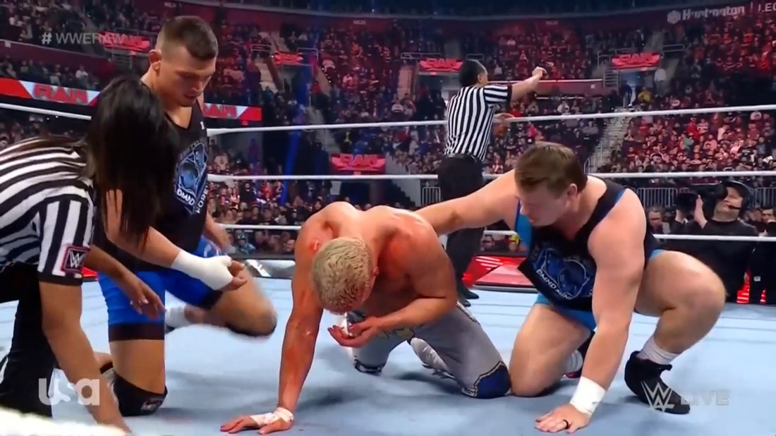 Cody Rhodes blindsided by Shinsuke Nakamura’s red mist AGAIN | WWE on FOX 