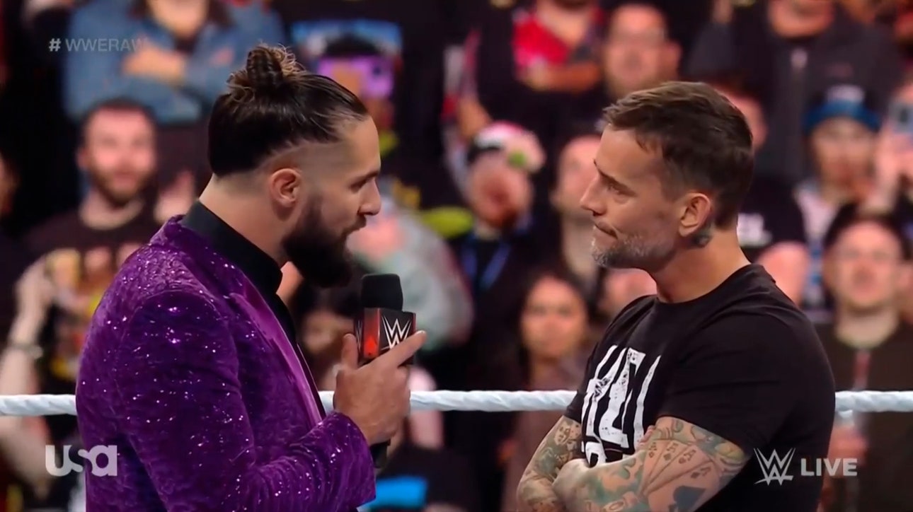 Seth Rollins forbids CM Punk from calling Raw home, Punk declares for Royal Rumble 