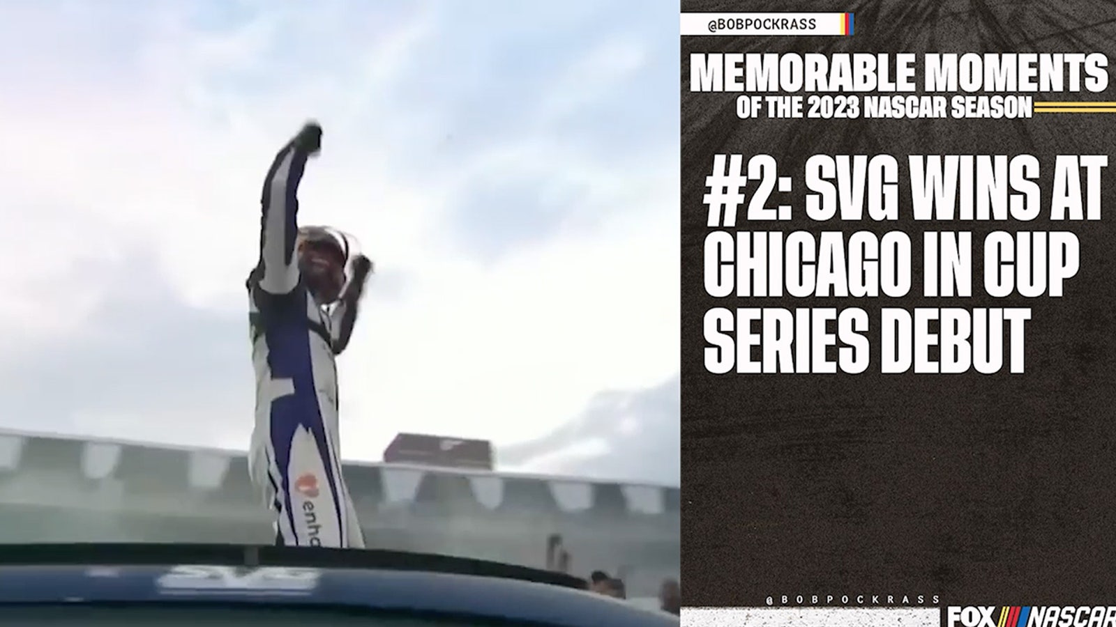 SVG Wins At Chicago In Cup Series Debut: No. 2 | Most Memorable Moments of the 2023 NASCAR Season
