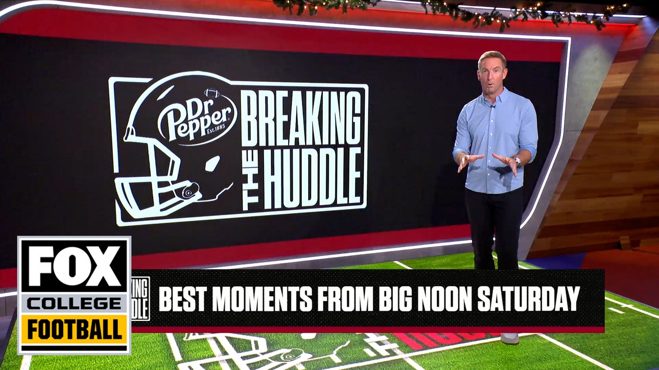 Joel Klatt recaps the best moments from Big Noon Kickoff | Breaking the Huddle
