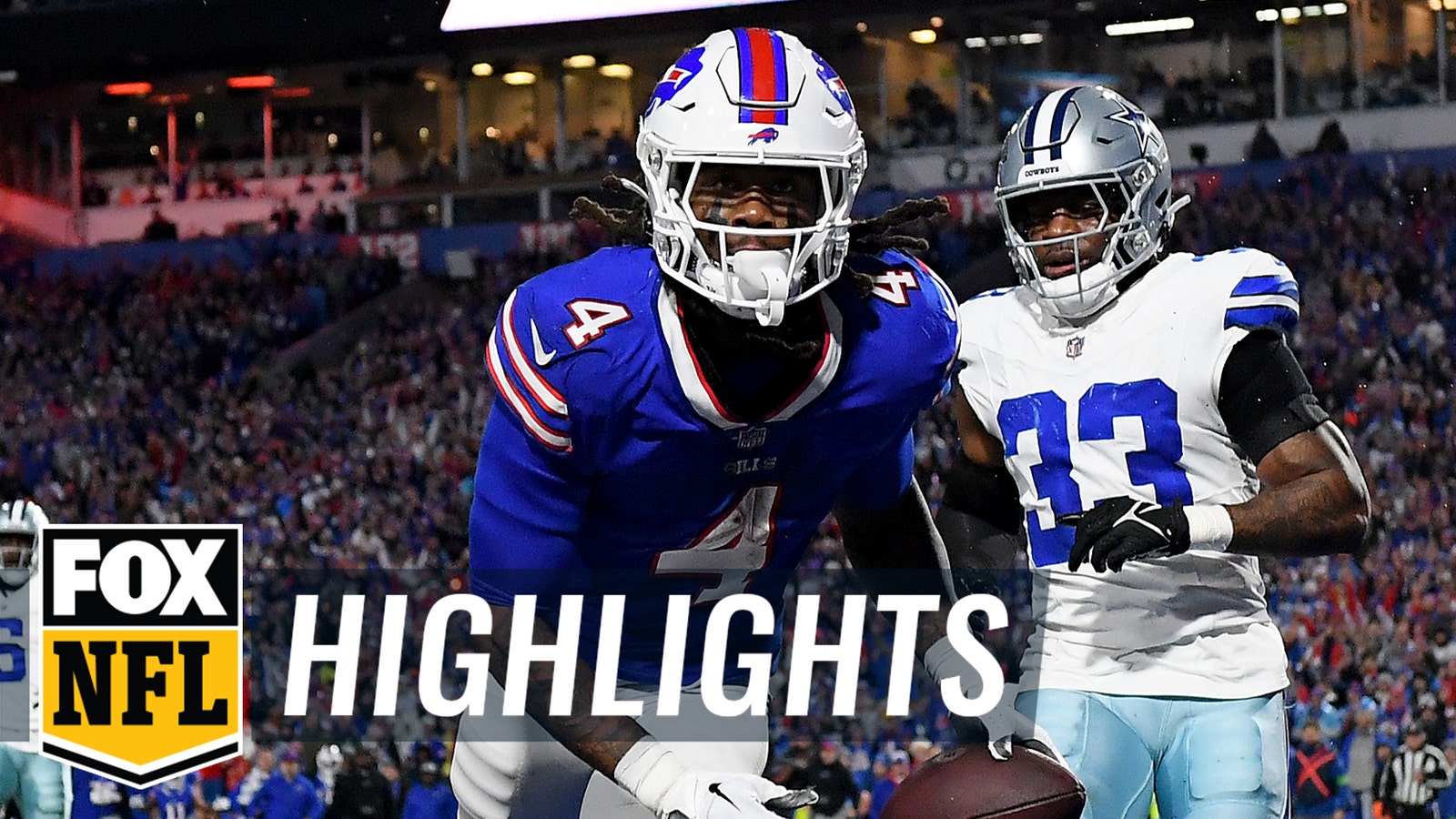 James Cook has 221 total yards with two TDs as Bills thrash Cowboys