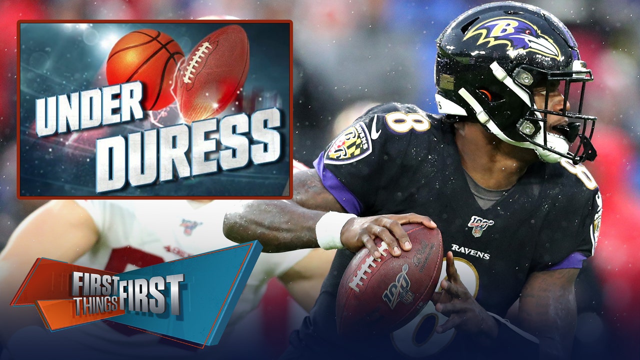 Lamar Jackson headlines the Under Duress List entering Week 16 | First Things First