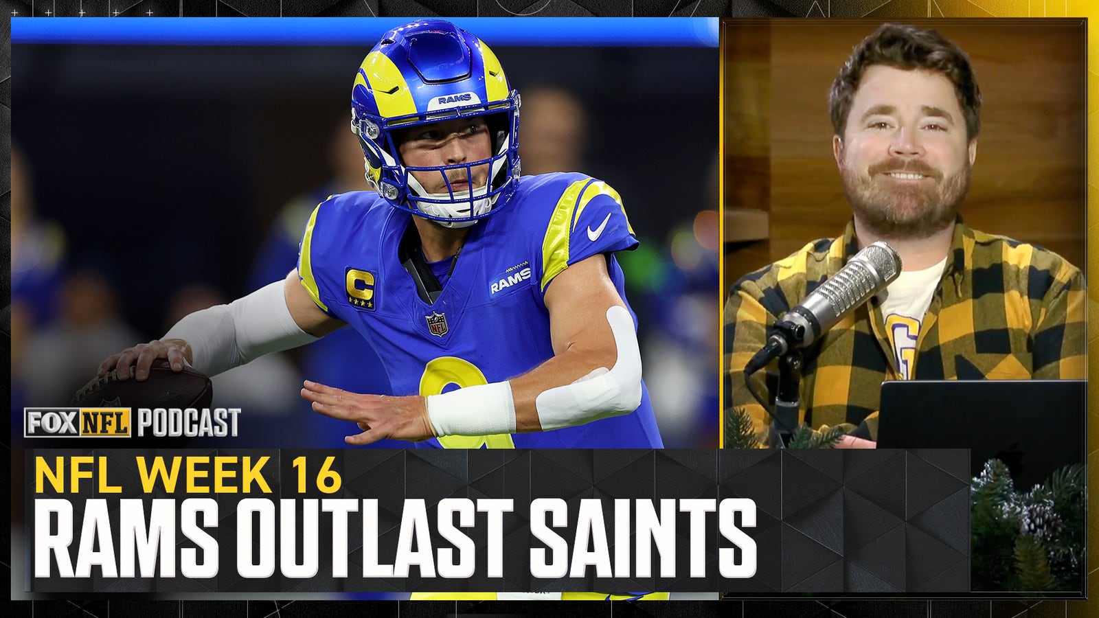 Matthew Stafford, Rams destror Derek Carr, Saints