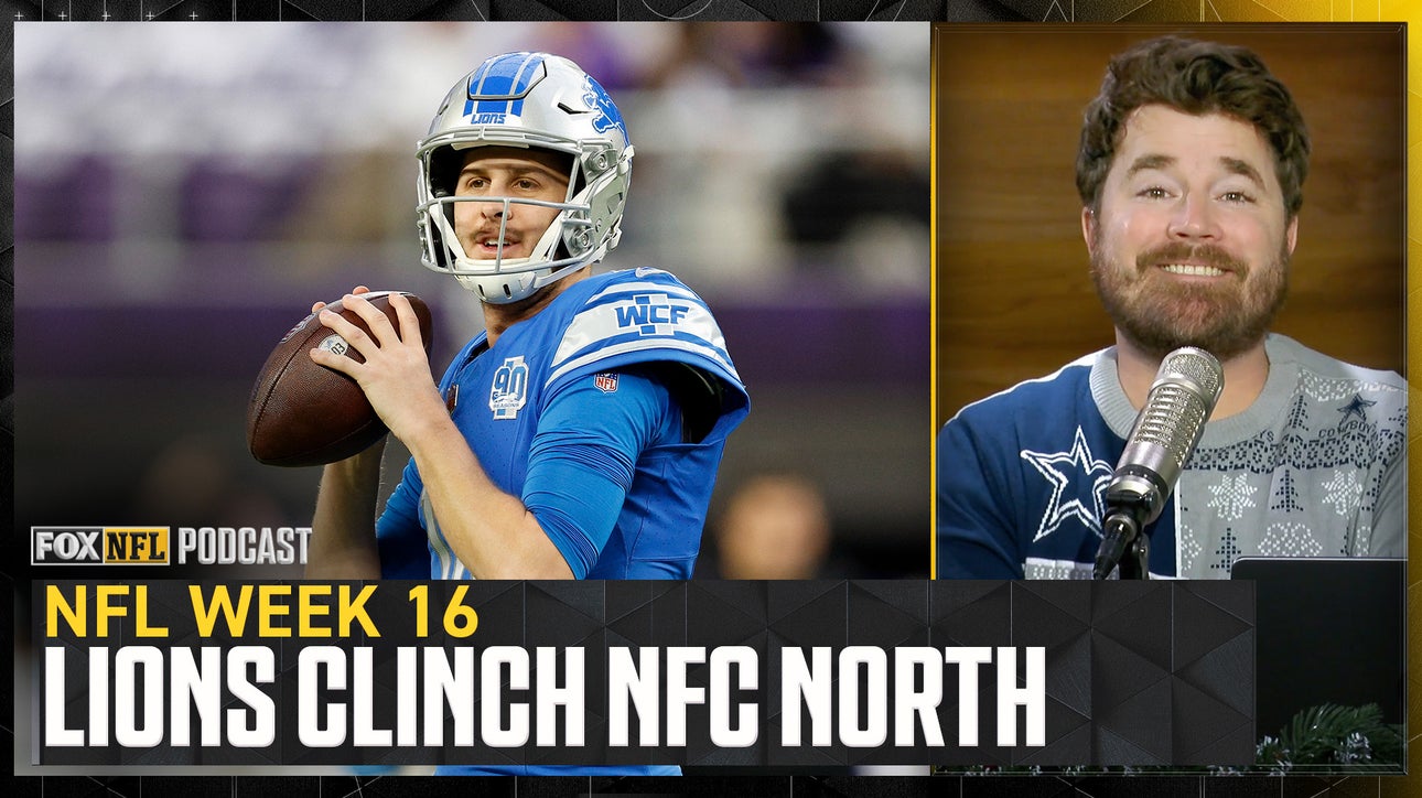 Jared Goff, Lions clinch NFC North after win vs. Vikings - Dave Helman reacts | NFL on FOX Pod
