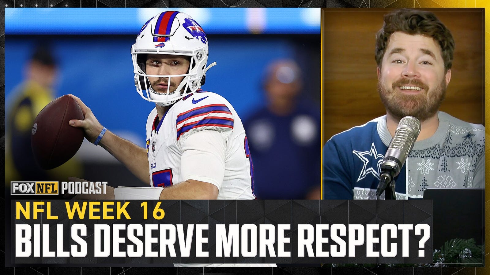 Does Josh Allen, Buffalo Bills, deserve more RESPECT after the sustained win against the Chargers?