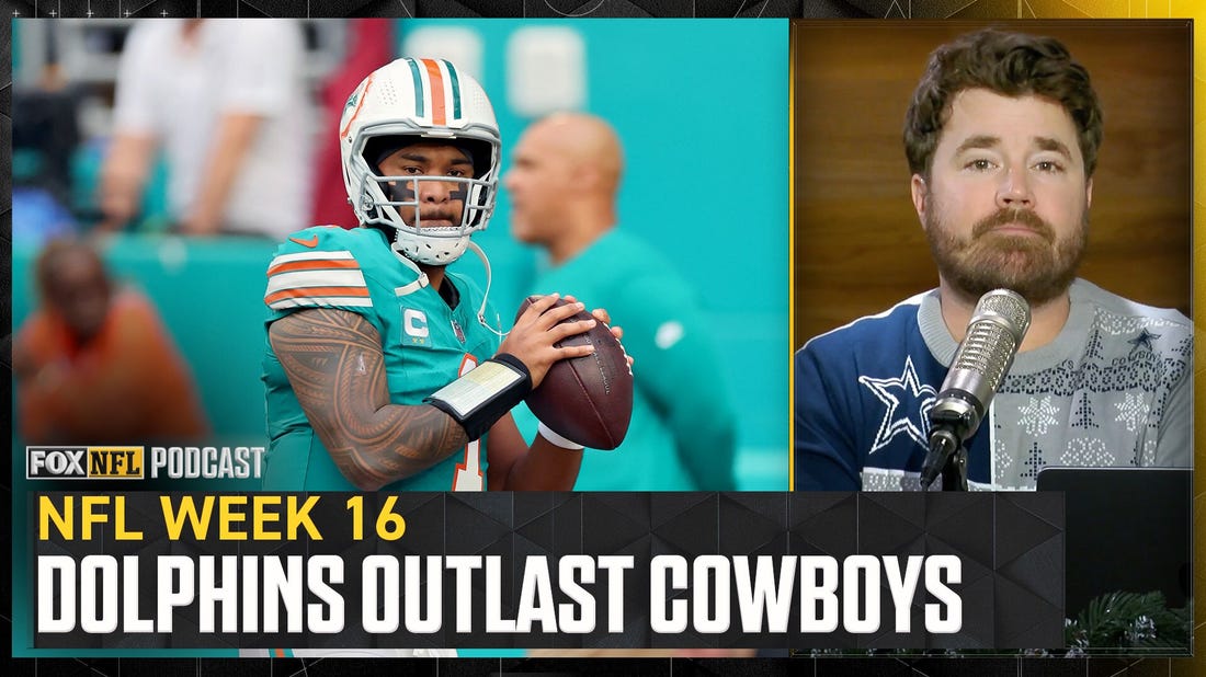 Tua Tagovailoa, Dolphins EDGE PAST Dak Prescott, Cowboys | NFL on FOX Pod