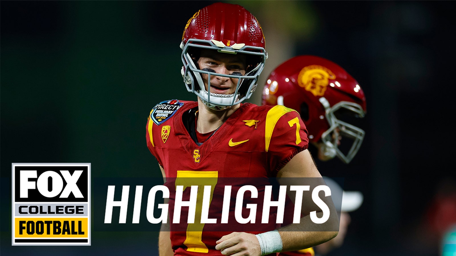 USC's Miller Moss throws SIX touchdowns in win vs. Louisville in Holiday Bowl