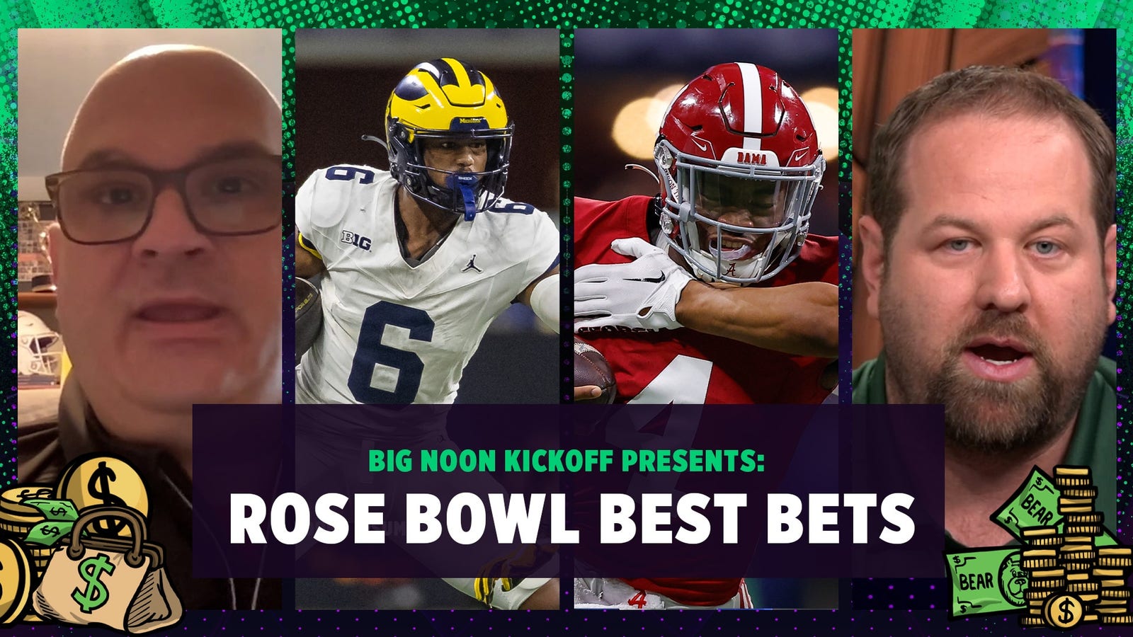 Michigan vs. Alabama: Rose Bowl best bets, predictions and odds