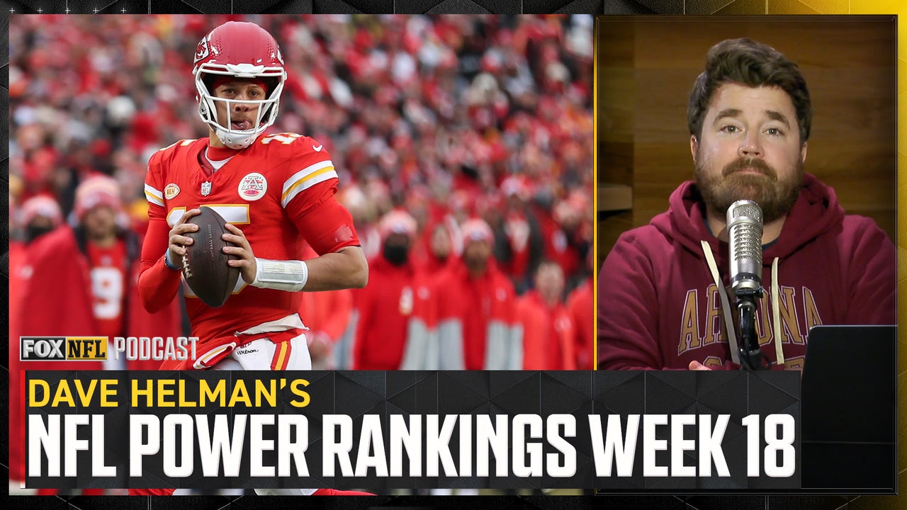 NFL Rankings: Patrick Mahomes helps Chiefs rise, Eagles fall & Browns top 3? | NFL on FOX Pod