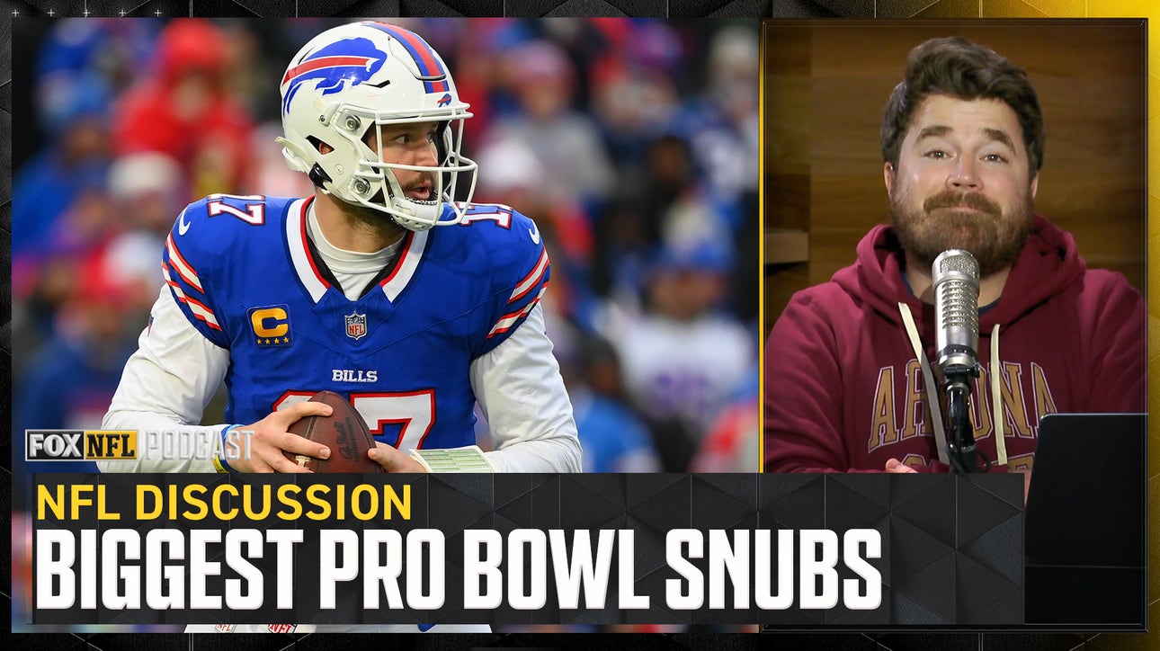 NFL Pro Bowl: Biggest snubs ft. Josh Allen, Amon-Ra St. Brown & more! | NFL on FOX Pod 