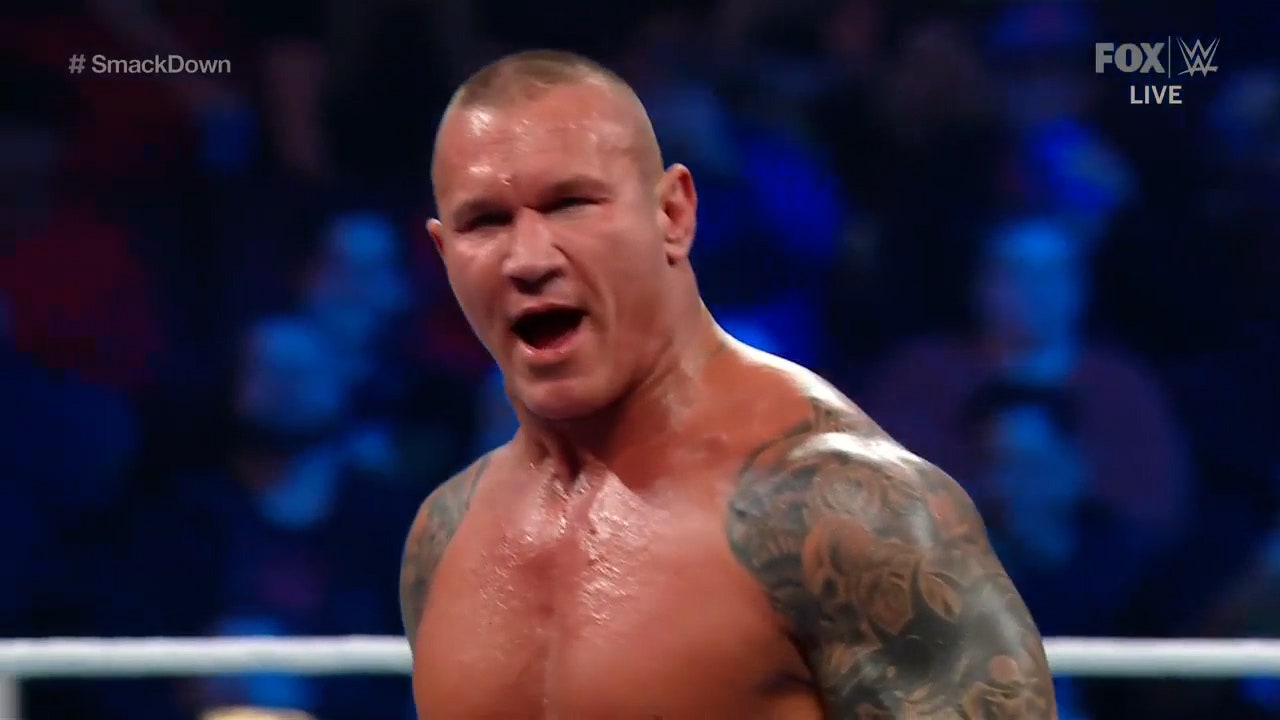 Randy Orton, LA Knight, AJ Styles ambushed by The Bloodline at Triple Threat Match | WWE on FOX