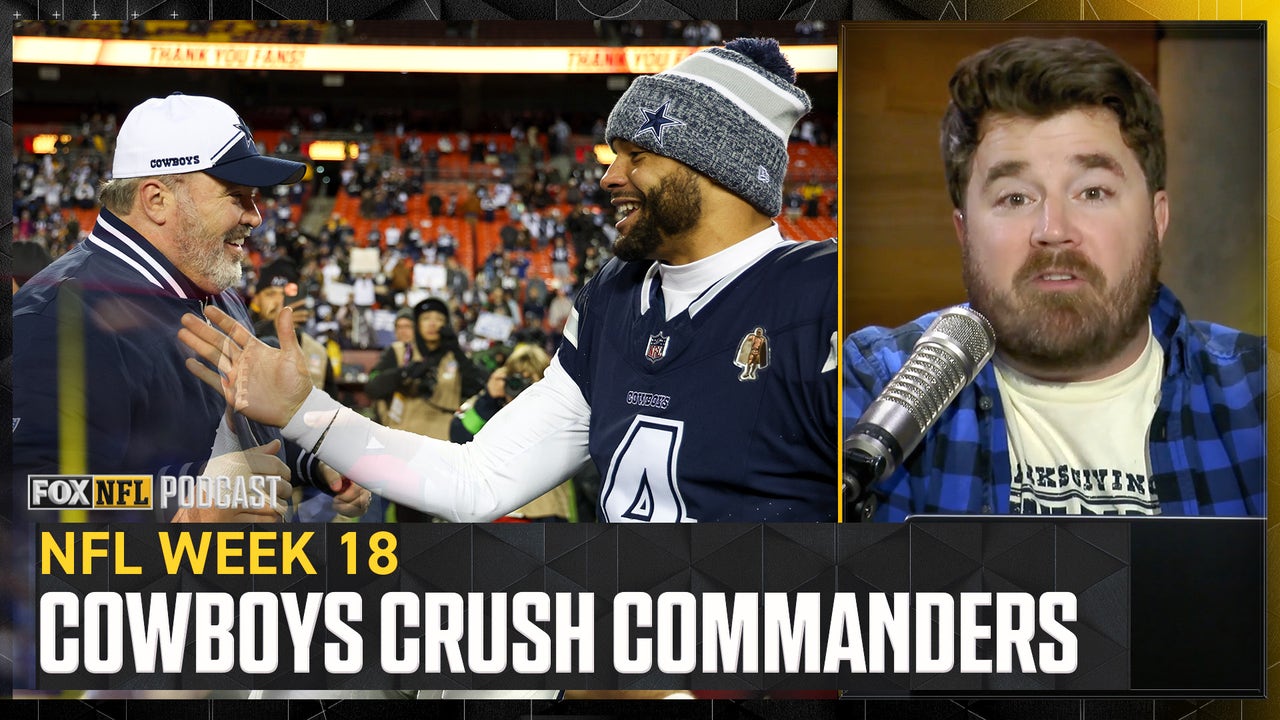 Dak Prescott, Cowboys CRUSH Sam Howell, Commanders - Dave Helman | NFL on FOX Pod