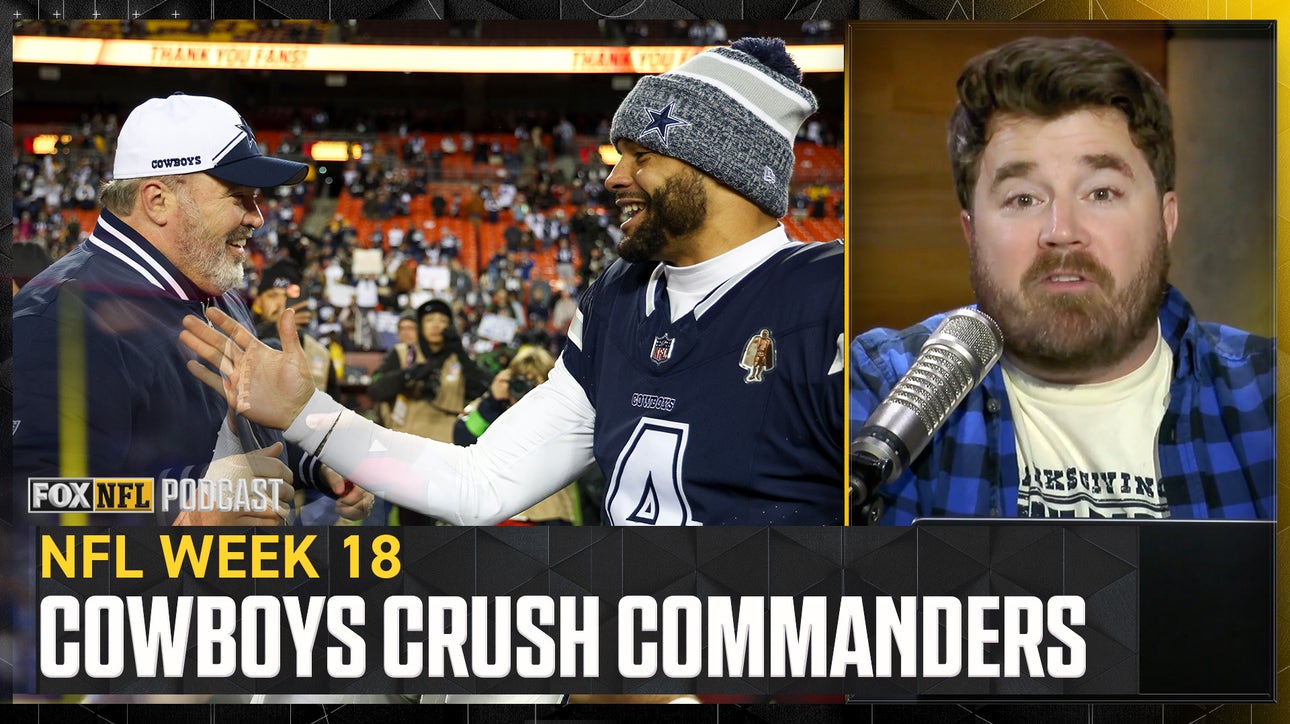 Dak Prescott, Cowboys CRUSH Sam Howell, Commanders - Dave Helman | NFL on FOX Pod