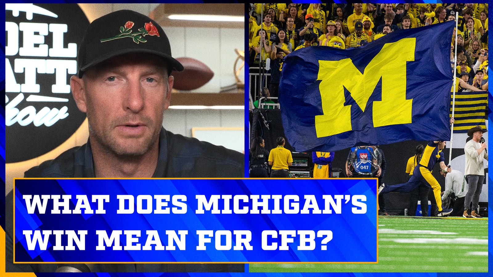 What does Michigan winning the championship mean for the future of CFB? 