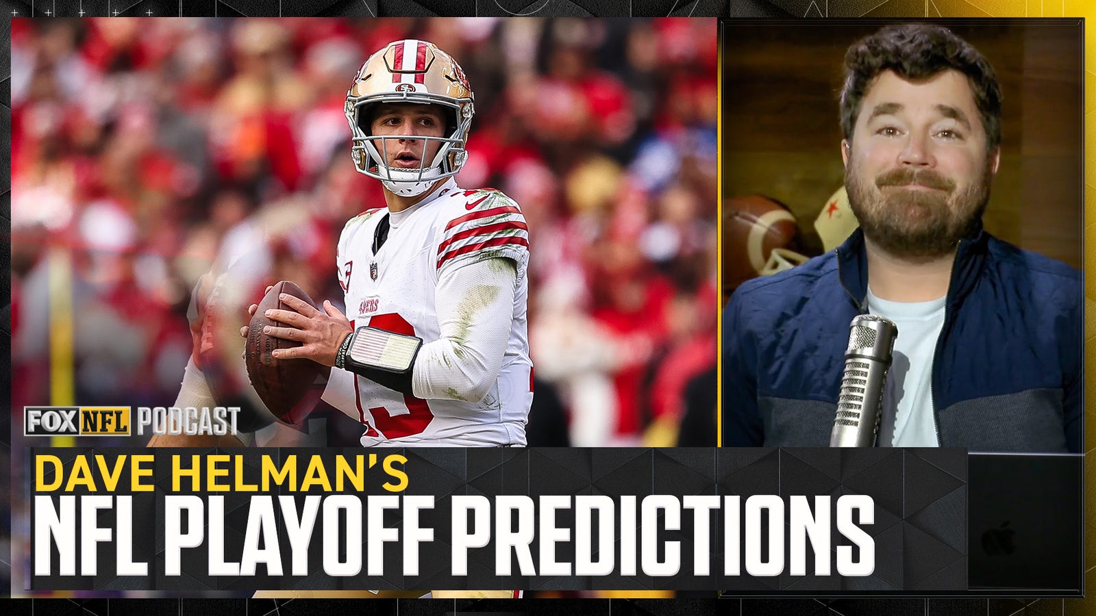NFL playoff bracket predictions ft. Cowboys, 49ers, Lions, Bucs, Texans & more!