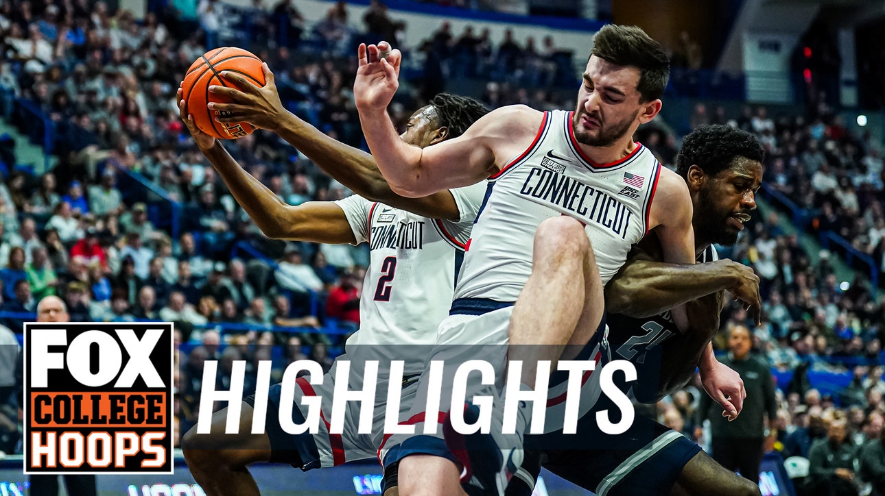 UConn's Alex Karaban tallies six 3-pointers and 26 points in 80-67 victory over Georgetown | CBB on FOX