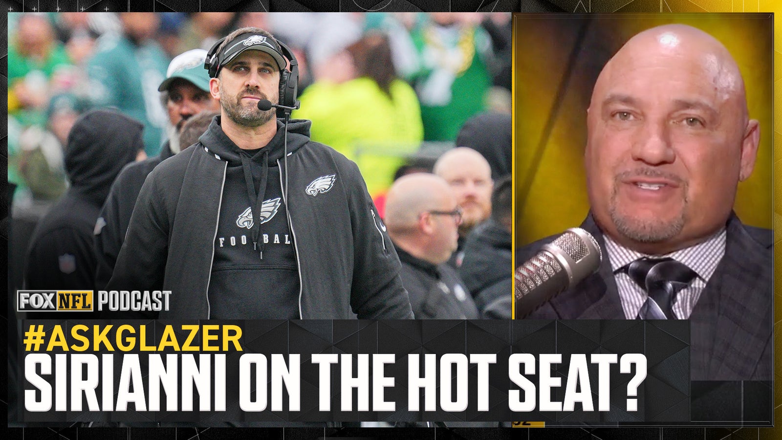 Jay Glazer on the futures of Mike Vrabel, Jim Harbaugh and Nick Sirianni