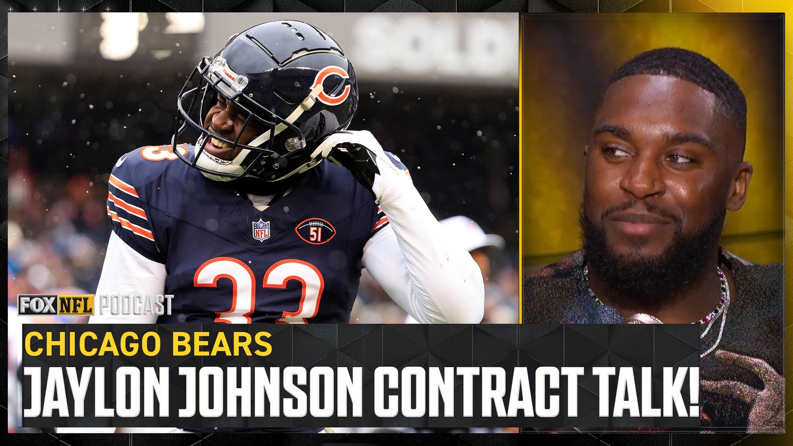 Jaylon Johnson talks contract negotiations and future with Chicago Bears 