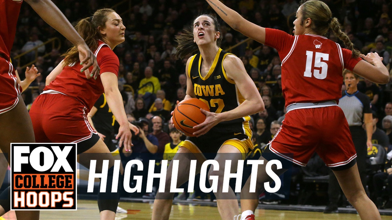 Caitlin Clark records 32 points and 7 rebounds in No. 2 Iowa's 96-50 win over Wisconsin
