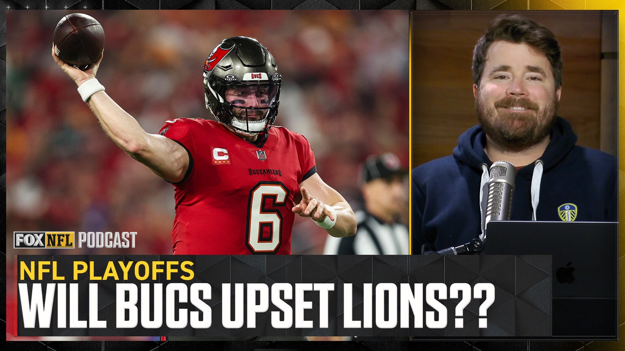 Can Baker Mayfield, Bucs END Jared Goff, Lions' playoff run? | NFL on FOX Pod