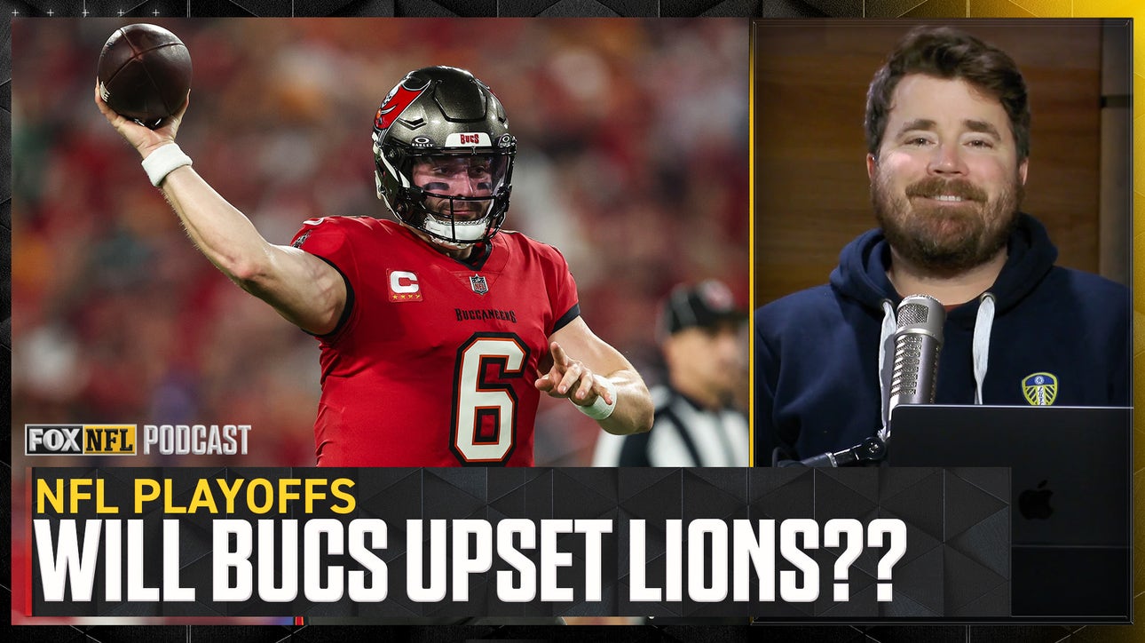 Can Baker Mayfield, Bucs END Jared Goff, Lions' playoff run? | NFL on FOX Pod