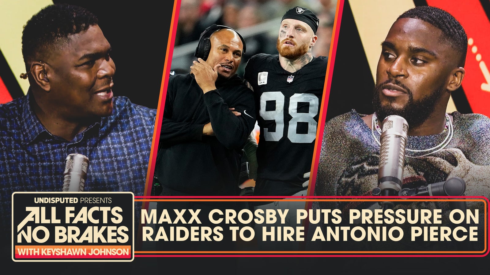 Jaylon Johnson reacts to Maxx Crosby's demand for Raiders to hire Antonio Pierce