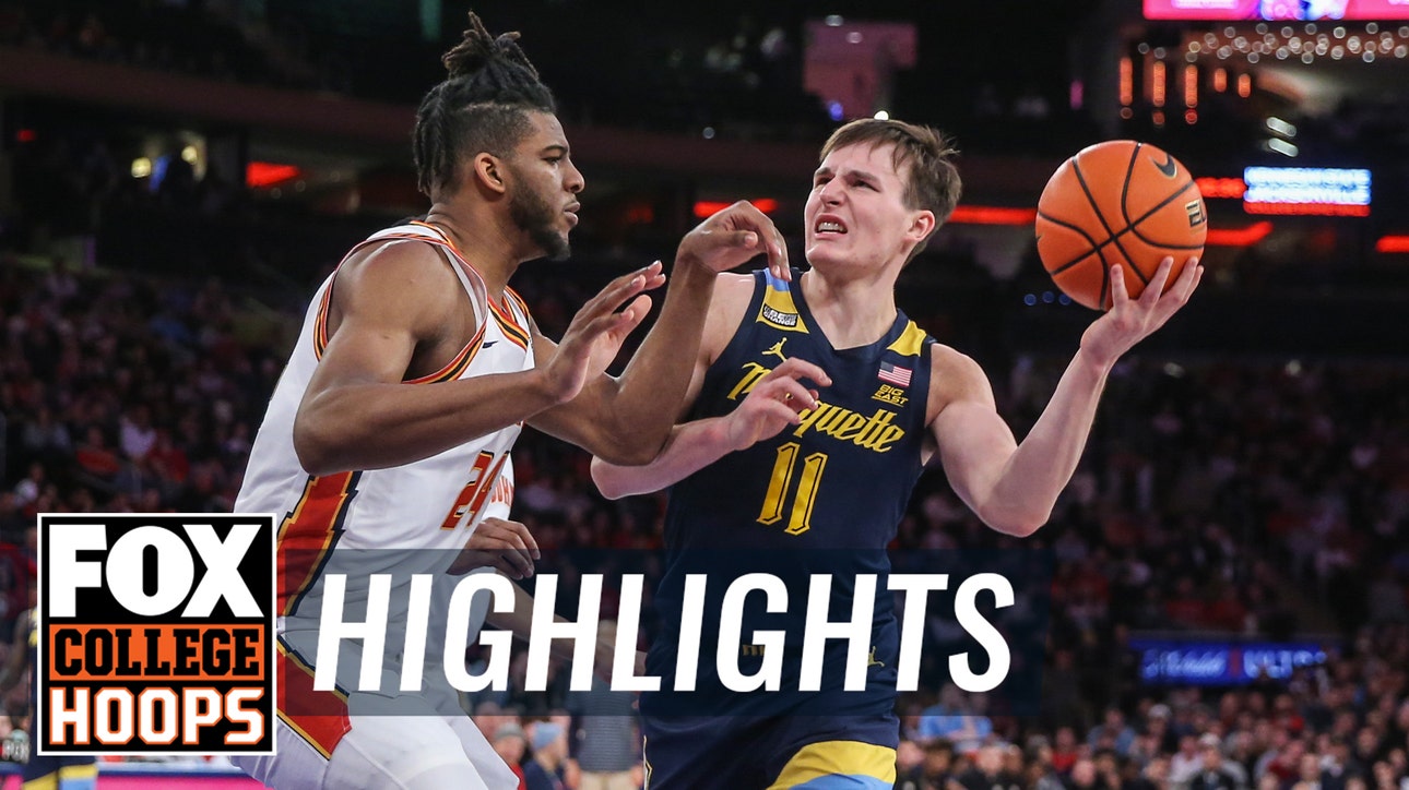 Tyler Kolek tallies a double-double in No. 17 Marquette's 73-72 victory over St. John's | CBB on FOX