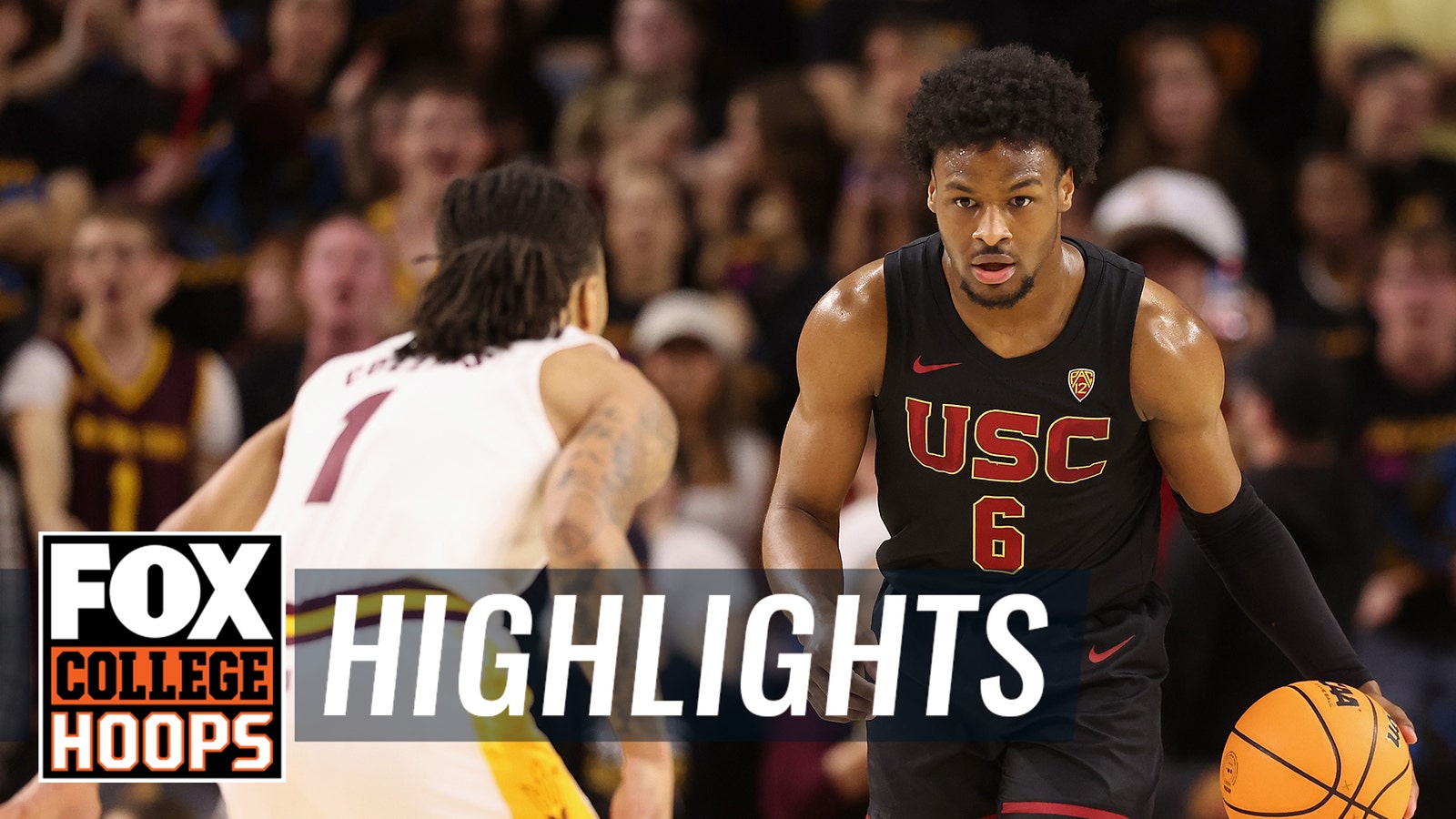 Bronny James registers seven points and four assists in USC's loss to Arizona State