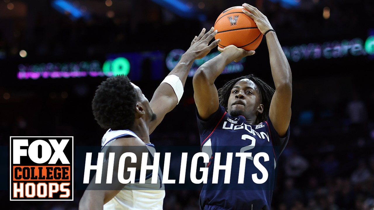 No. 1 UConn Huskies vs. Villanova Wildcats Highlights | CBB on FOX