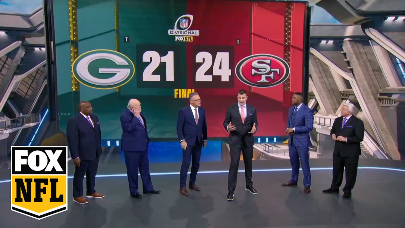 A equipe da 'NFL on FOX' reage a Brock Purdy, a vitória do 49ers sobre Jordan Love, Packers 