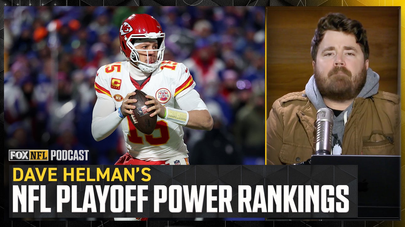 Chiefs, Lions and 49ers headline Dave Helman's NFL Playoff Power Rankings l | NFL on FOX Pod
