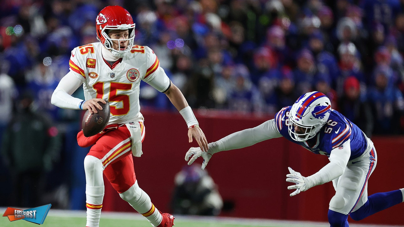 Chiefs eliminate Bills, Mahomes outduels Allen in AFC Divisional | First Things First