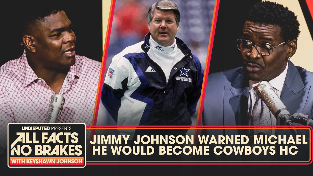 Michael Irvin tells unbelievable Dallas Cowboys, Jimmy Johnson story | All Facts No Brakes
