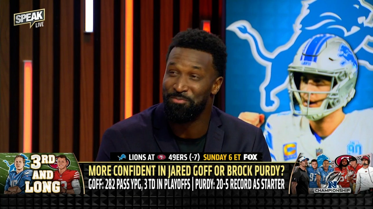 49ers vs. Lions preview, trust Brock Purdy or Jared Goff more? | NFL | SPEAK