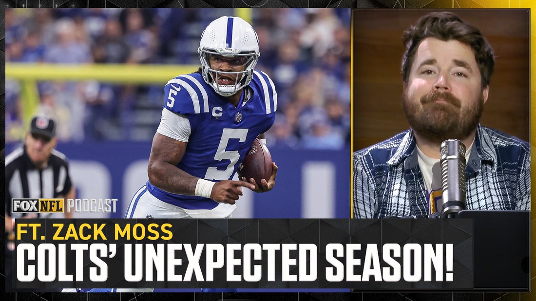 Colts RB Zack Moss talks Anthony Richardson & Shane Steichen's greatness | NFL on FOX Pod