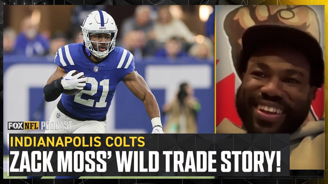 Zack Moss recalls playing NBA2K after being TRADED to the Indianapolis Colts | NFL on FOX Pod