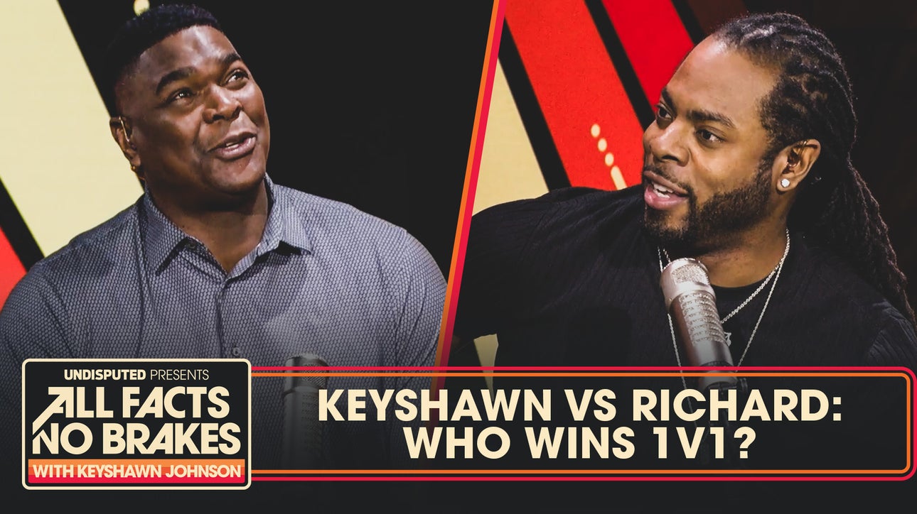  Richard Sherman vs. Keyshawn Johnson: who wins 1v1 in their prime? | All Facts No Brakes