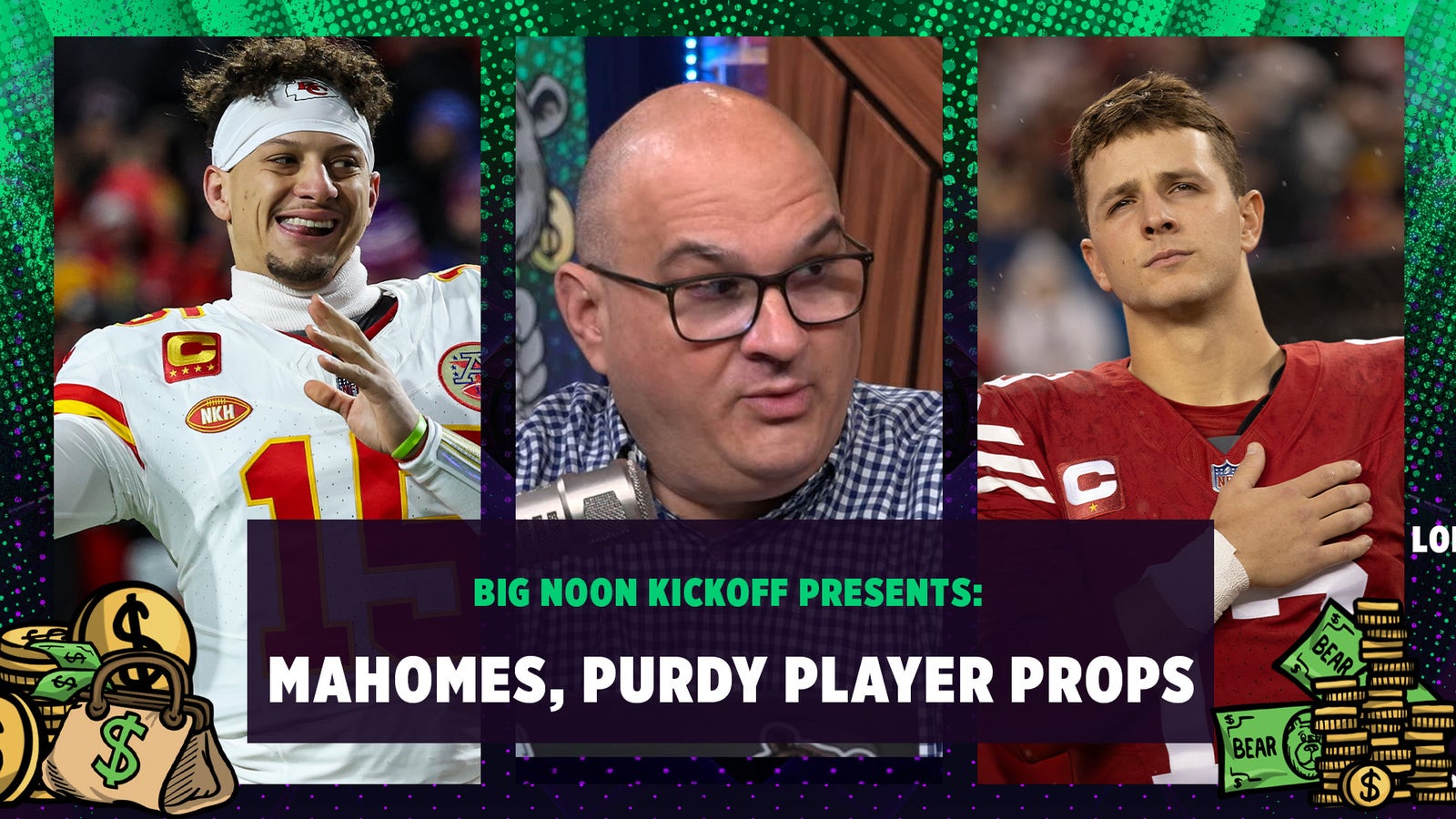 Patrick Mahomes, Brock Purdy NFL Conference Championship Player Props 