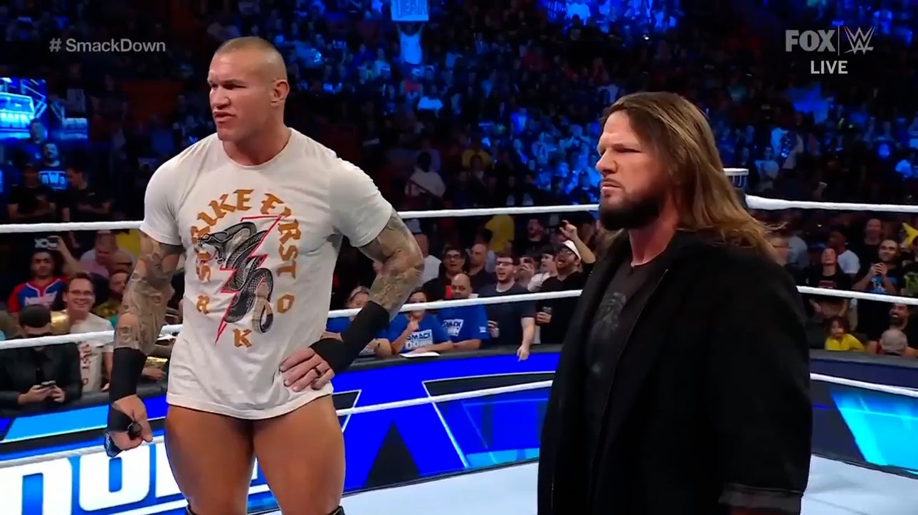 AJ Styles steps to Randy Orton, LA Knight gets the last word before Royal Rumble | WWE on FOX