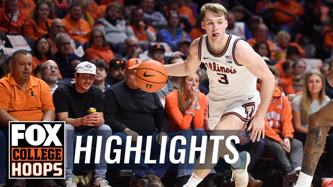 Marcus Domask drops 16 points & 10 rebounds in Illinois' victory over Indiana | CBB on FOX