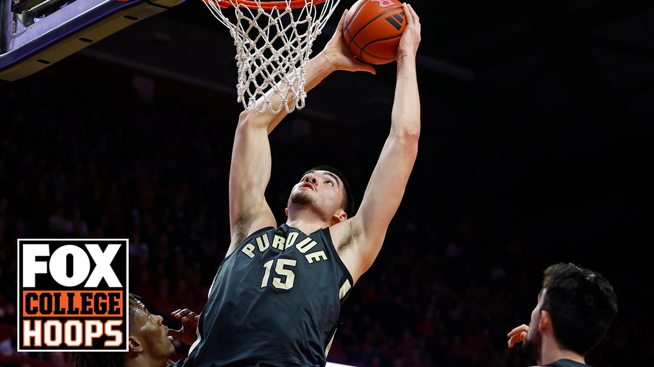 Zach Edey scores a team-high 26 points in Purdue's 68-60 win vs. Rutgers | CBB on FOX