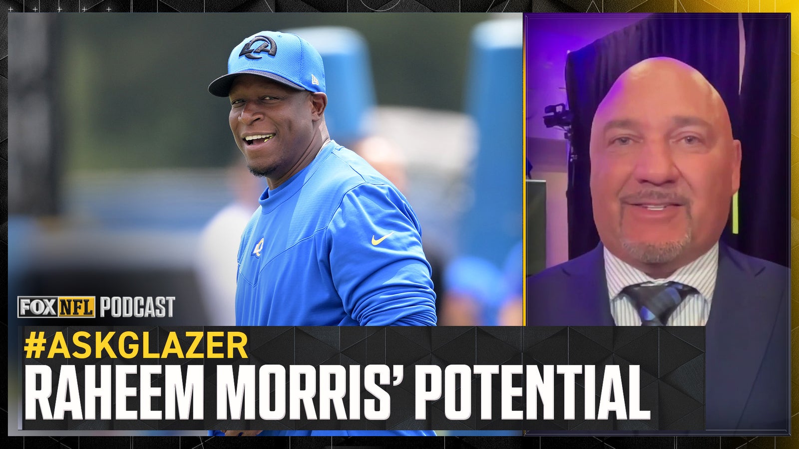 Jay Glazer on Raheem Morris' potential, Chargers & Steve Spagnuolo HC interest? 