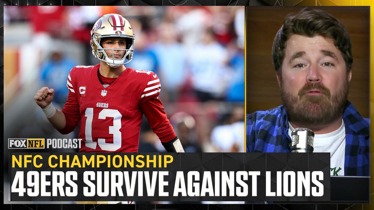 Brock Purdy, 49ers SURVIVE vs. Jared Goff, Lions – Dave Helman | NFL on FOX Pod