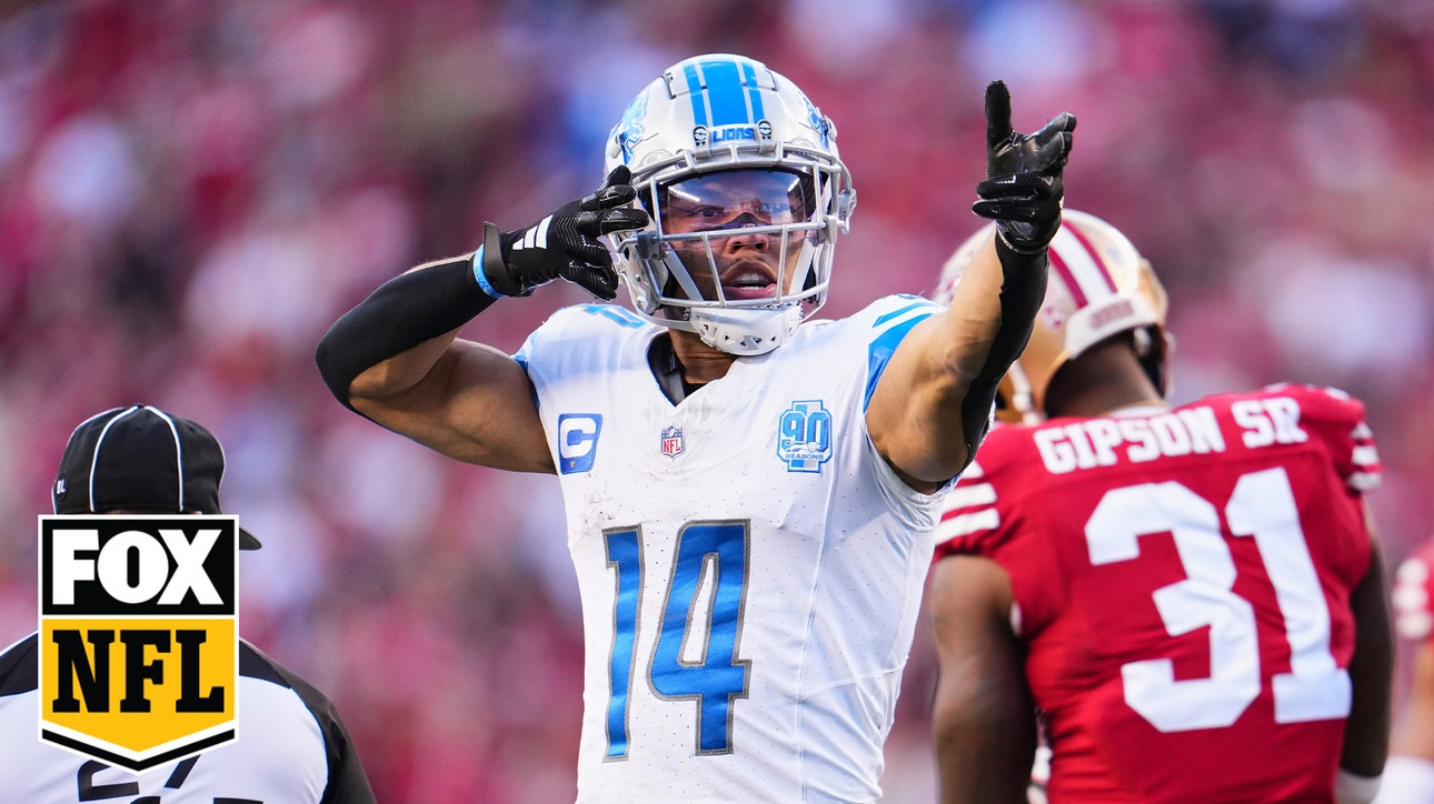 Lions' Amon-Ra St. Brown after loss to 49ers in NFC Championship: 'We're going to be ready next year'