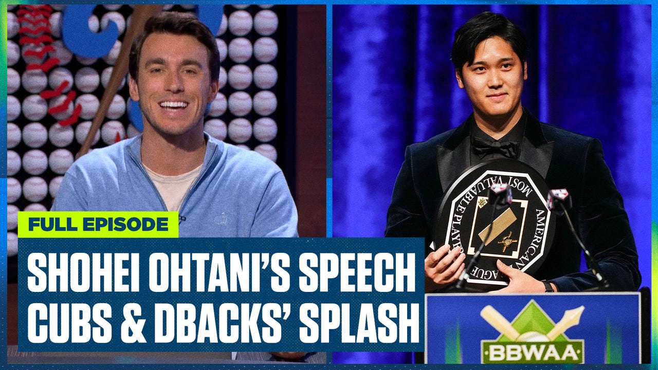 Shohei Ohtani's English Acceptance Speech, Cubs & Dbacks Make a Splash &