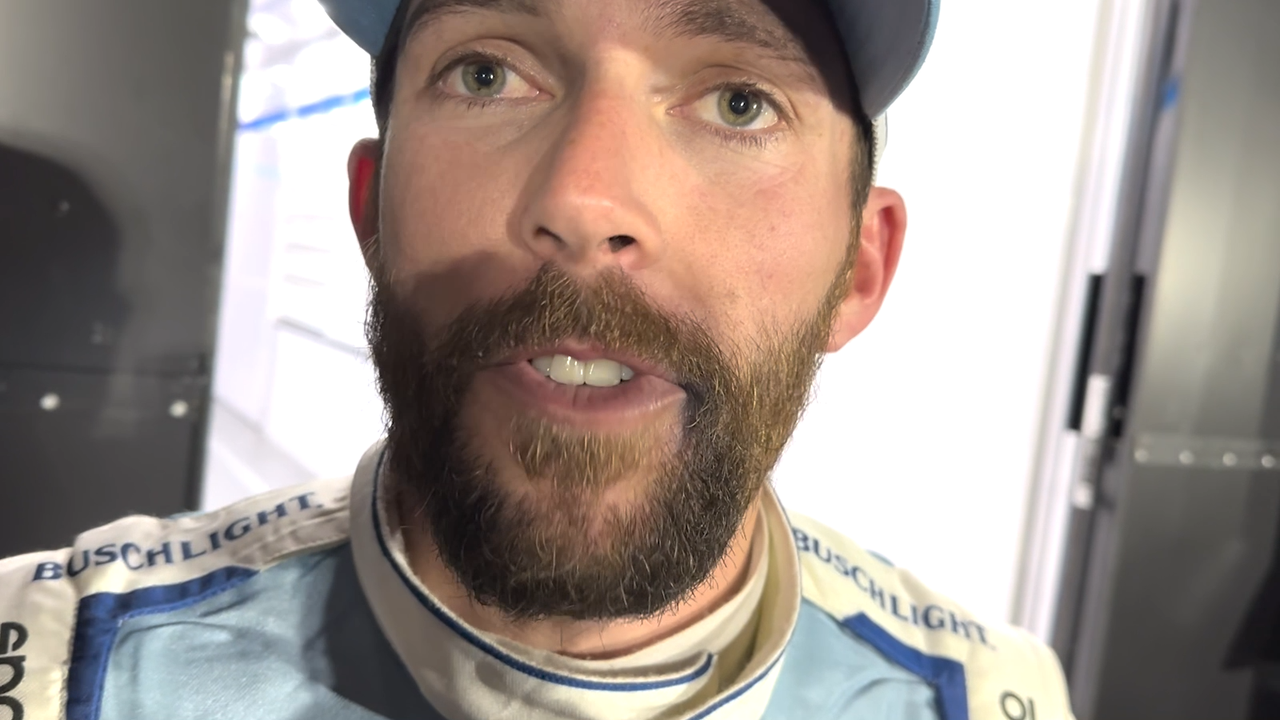 'He just drove through us' - Ross Chastain on conversation with Tyler Reddick after Busch Light Clash | NASCAR on FOX