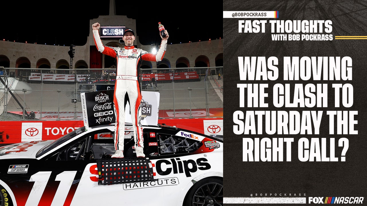 Clash at the Coliseum Recap: Great decision to move the race | Fast Thoughts with Bob Pockrass