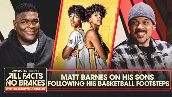 Matt Barnes' twins trained with Kobe, beat LeBron's son & followed his journey | All Facts No Brakes